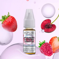 Жидкость ELFLIQ 10 мл 5%. Клубника Малина Вишня (Strawberry Raspberry Cherry Ice)