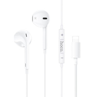 Навушники дротові HOCO M111 Primero l (Lightning)  White (6942007606646)