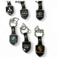 Брелок для авто ключів з логотипом carbon shiel (BMW, Audi, Volkswagen, Mercedes-Benz, Porsche, Toyota, Lexus)