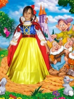 Белоснежка - детский карнавальный костюм на прокат