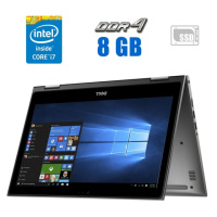 Ноутбук-трансформер Dell Inspiron 13 7378 / 13.3« (1920x1080) IPS Touch / Intel Core i7-7500U (2 (4) ядра по 2.7 - 3.5 GHz) / 8 GB DDR4 / 240 GB SSD