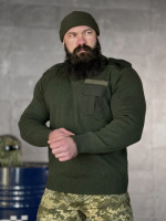 Светр оливковий РА5049