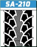 Велосипедна шина 18 * 2,125 (S-210) Delitire-Індонезія (#LTK)