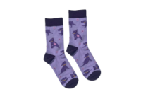 Шкарпетки RAO Йога Песики (36-38) лавандові