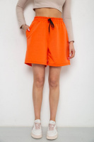 Шорти жіночі однотонні, колір помаранчевий, 238R57907