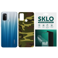 Захисна плівка SKLO Back (тил) Camo для Oppo A11