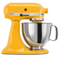 Планетарный миксер KitchenAid 5KSM150PSEYP ARTISAN, 4.83 л, жёлтый перец