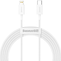 Дата кабель Baseus Superior Series Fast Charging Type-C to Lightning PD 20W (1m) (CATLYS-A) (Білий) - купити в SmartEra.ua