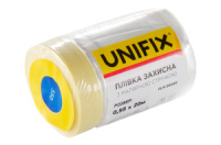 Пленка защитная с малярной лентой Unifix 0.55 х 20 м (PLM-55020)