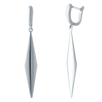 Серебряные серьги CatalogSilver без камней (2037132)