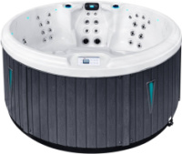 СПА-басейн Passion Spas Recharge (200х85 см), Сріблясто-білий
