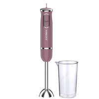 Блендер занурювальний ручний Sokany SK-1726 з мірною склянкою, рожевий