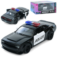 Машинка полицейская инертная Auto Mir Dodge Challenger SRT 2018 AS-3128 12 см