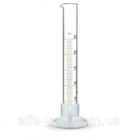 Цилиндр мерный - 100 мл с носиком на пластиковом основании