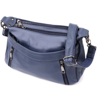 Женская сумка из натуральной кожи Vintage 23019 Синий