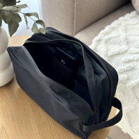 Мужской несессер ORGANIZE  для уходовых и гигиенических средств 27x11x15,5 см (черный)