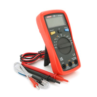 Мультиметр UNI-T UT133A Измерения: V (AC/DC), A (AC/DC), Ω, C, Hz, DUTY, °C/°F (NCV). Функции: Data Hold, прозвонка, авто-диапазон.