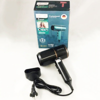 Фен стайлер Rainberg RB-2260 для волосся 3 швидкості 3 режими температури Іонізація 1500В Black