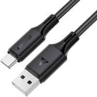 Кабель ACEFAST C26-04 USB-A to USB-C PVC charging data cable Black (6974316287117)