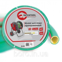 Шланг для воды 4-х слойный 3/4«, 50м, армированный, PVC Intertool GE-4126