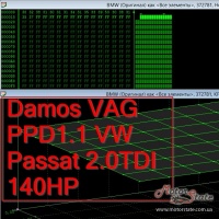 Damos VAG PPD1.1 VW Passat 2.0TDI 140HP