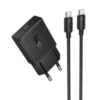 МЗП Hoco N74 Speed ultra-thin PD25W (1USB-C) + кабель Type-C to Type-C