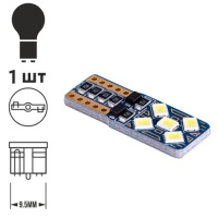 Лампа PULSO/габаритная/LED T10/W2.1x9.5d/W5W/10SMD-3030/12v/5w/90lm White (LP-160590)