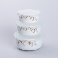 Набір харчових контейнерів керамічних Fantasy 0,55/0,95/1,35 л