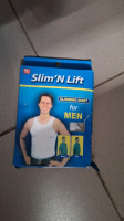 УЦЕНКА! Корректирующая утягивающая майка для мужчин Slim n Lift for Men Pro (Плохая упаковка 2231)