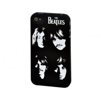Кришка для Iphone 4S «Beatles white faces»