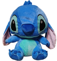 Плюшевая мягкая игрушка Стич Синий высота 45см