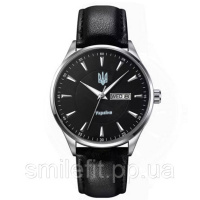 Годинник наручний чоловічий SKMEI 5702/2075SIBK, Стильний годинник для жінок і чоловіків, Чоловічий круглий годинник