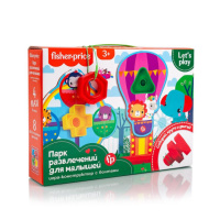 Игра-конструктор Vladi Toys Fisher Price Парк развлечений для самых маленьких VT2905-21 16 предметов