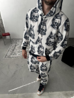 Спортивний костюм білий | 5-900