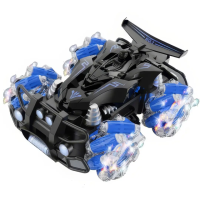 Радіокерована трюкова машинка на пульті управління з світлодіодним підсвічуванням та ефектом пари Stund 9017E