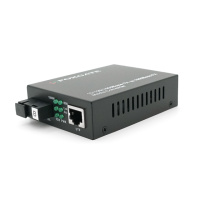 Медиаконвертер FOXGATE EC-Q-1G-1SM-1550nm,1550 WDM, 1x10/100/1000 Base-Tx, одноволоконный Full/Half duplex , SC 20km (0 +70°C), + блок питания 5V 1A