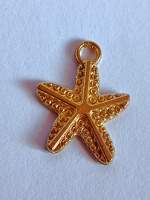 Подвеска/ Размер - 2×1,5см. Цвет - золото/ Цена за 1 шт.