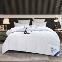 Одеяло односпальное белое Hilton 150×200 см.Гостиничное для дома и гостиниц 3 кг,силиконовый наполнитель