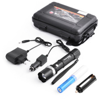 Фонарь Police U 8626 - XPE 1х18650/3хААА, З/У 220V/12V, USB power bank, zoom, BOX