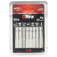 Біти HEX 8×50мм ¼« 8шт S2 (блістер) ULTRA (4015122)
