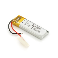 Литий-полимерный аккумулятор 4*10*30mm (Li-ion 3.7В 130мА·ч)