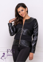Жіноча легка куртка шкіряна «Nika» оптом | Норма | Розпродаж моделі 48