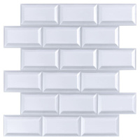 Декоративная ПВХ плитка на самоклейке 300х300х5мм Кирпич, цена за 1 шт. (СПП-501) SW-00000665