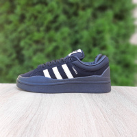 Adidas CAMPUS чорні( білі смужки)