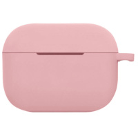 Силіконовий футляр New з карабіном для навушників Airpods Pro (Рожевий / Light pink) - купити в SmartEra.ua