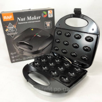 Електрична горішниця RAF R.246 для випікання горішків з антипригарним покриттям на 12 половинок 750 Вт