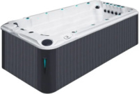 Плавальний СПА-басейн Passion Spas Activity 2 Deep (549x226x152 см), Сріблясто-білий