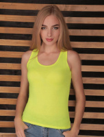 Майка-борцовка «Палітра Кольорів» оптом | Розпродаж моделі Лимонний, 42-44