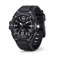 Чоловічий годинник Casio MWA-100HB-1A — Спортивна модель 10 ATM з полімерним корпусом