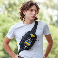 Сумка бананка тактическая Cordura | Мужская/женская | Для спорта, города, туризма